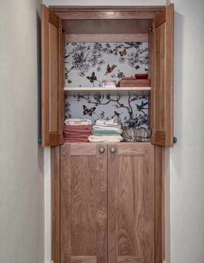 White Oak Built-In Closet